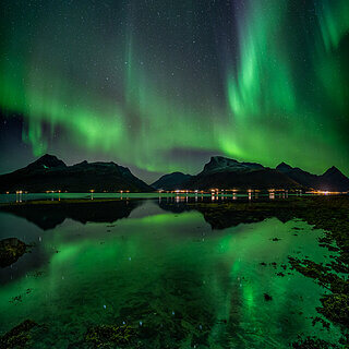 Storsteinnes - Northern lights